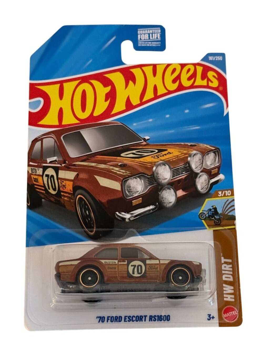Hot Wheels 2026 '70 Ford Escort RS1600 Brown HW Dirt 3/10